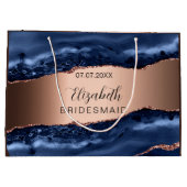 Bridesmade Große Geschenktüte (Rückseite)