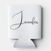 Bridesmaid Anpassen Name Coquette Bachelorette Dosenkühler (Rückseite)