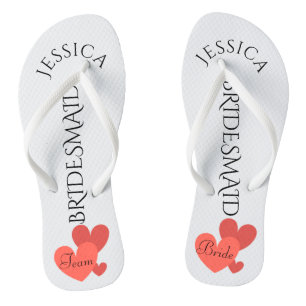 Bridesmaid Beach Wedding   Team Bride Badesandalen