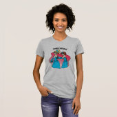 Bridesmaid (blau) T-Shirt (Vorne ganz)