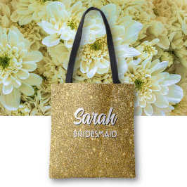 Bridesmaid Bling! Custom cute Wedding attendant Tasche