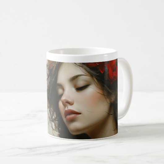 Bridesmaid Bliss: Persönliche Umarmung für Ihre Be Kaffeetasse (VorderseiteRechts)