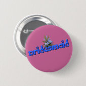 Bridesmaid Blume Bouquet Button Button (Vorne & Hinten)