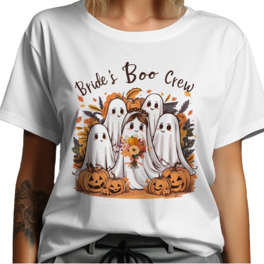 Bridesmaid Boo Crew Wedding T-Shirt