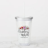 Bridesmaid Bouquet Acryltrinkbecher (Vorderseite)