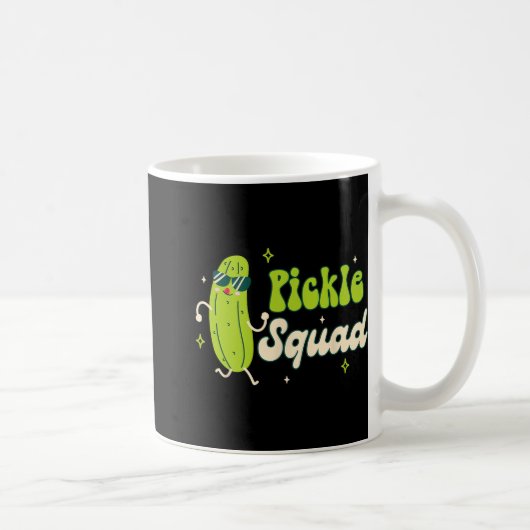 Bridesmaid Bride Babe Pickle Lover Bachelorette Pi Kaffeetasse (Rechts)