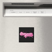 Bridesmaid Bride Retro Wedding Brautparty Bachel Magnet (In Situ (Geschirrspüler))