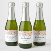 Bridesmaid Bubbly Brautparty Vorschlag Schaumweinetikett (Flaschen)
