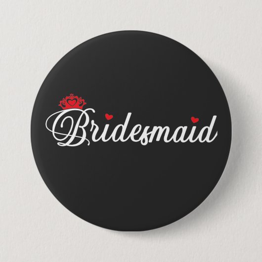 Bridesmaid Button (Vorderseite)