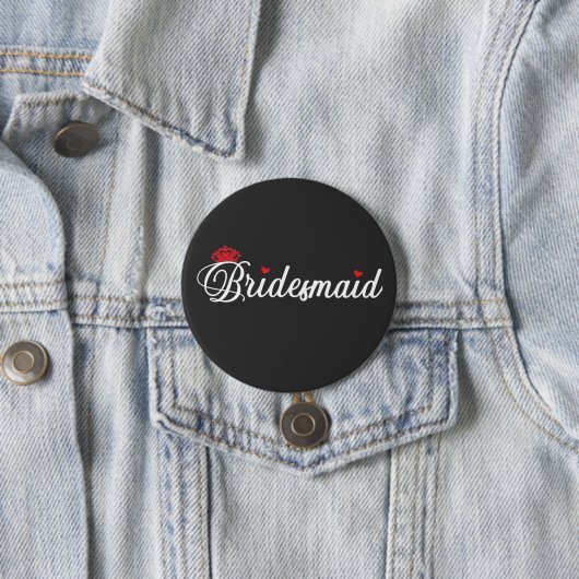 Bridesmaid Button (Beispiel)