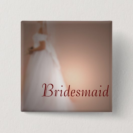 Bridesmaid Button (Vorderseite)