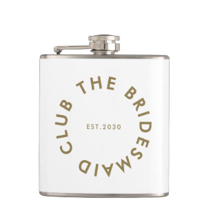 Bridesmaid Club Bachelorette Flachmann