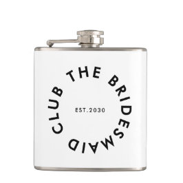 Bridesmaid Club Bachelorette Flachmann