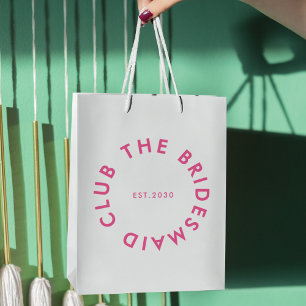 Bridesmaid Club Bachelorette Mittlere Geschenktüte