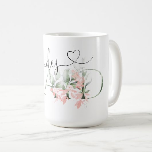 Bridesmaid Cup Bridesmaid Brautparty Geschenke Kaffeetasse (VorderseiteRechts)
