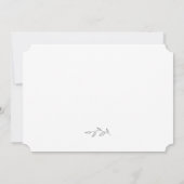 "Bridesmaid Definition & Duty"-Vorschlagskarte Einladung (Rückseite)