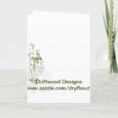 Bridesmaid Einladung (Rückseite)