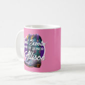 Bridesmaid Extravagant Cowboy Boots Pink Kaffeetasse (Vorderseite Links)