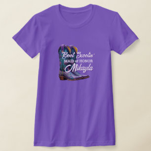 Bridesmaid Extravagant Cowboy Boots T-Shirt
