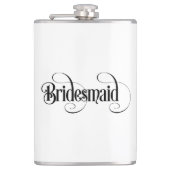 Bridesmaid Flachmann (Vorderseite)