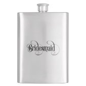 Bridesmaid Flachmann (Vorderseite)