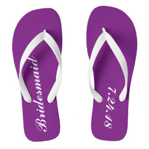Bridesmaid Flip Flops Badesandalen