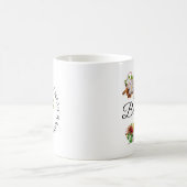 Bridesmaid Floral Rose Bouquet Tasse (Mittel)