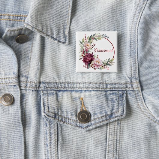 Bridesmaid-Gabe Button (Beispiel)
