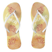 Bridesmaid-Geschenk Flip Flops asiatisch Inspirier Badesandalen (Fußbett)