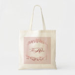 Bridesmaid-Geschenk Monogram Wedding Party Peach P Tragetasche<br><div class="desc">Bridesmaid Geschenk Monogram Wedding Party Peach Pink Moderne Tote Tasche. Einzigartiges,  schönes,  stilvolles Design. Leicht personalisiert zu sein. Schriftart Stil,  Größe und Farben können geändert werden. Matching-Elemente verfügbar.</div>