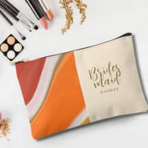 Bridesmaid Geschenke Makeup Bag - Sonnenset Inspir