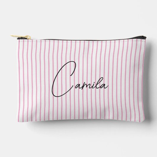 Bridesmaid-Geschenke, Personalisierte Makeup-Tasch Zubehörtasche (Vorderseite)