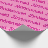 Bridesmaid Geschenkpapier (Ecke)