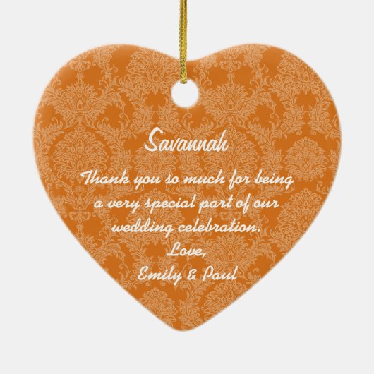 Bridesmaid gibt dir die Wahl zwischen Farben Keramikornament (Hinten)