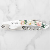 Bridesmaid Gift Cork Screening - Airy Blush Kellnermesser (Vorderseite)