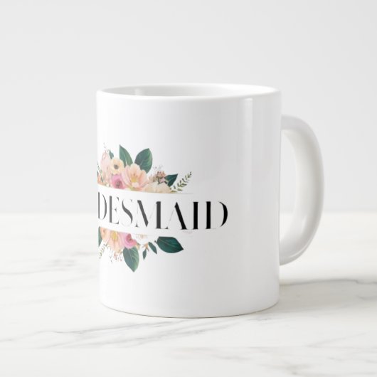 Bridesmaid Gift Cup Jumbo-Tasse (Vorderseite Rechts)