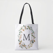 Bridesmaid Gift Personalisiert Tote Bag Magnolia Tasche (Vorderseite)