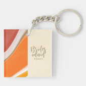 Bridesmaid Gifts Schlüsselanhänger - Sonnenunterga (Rückseite)