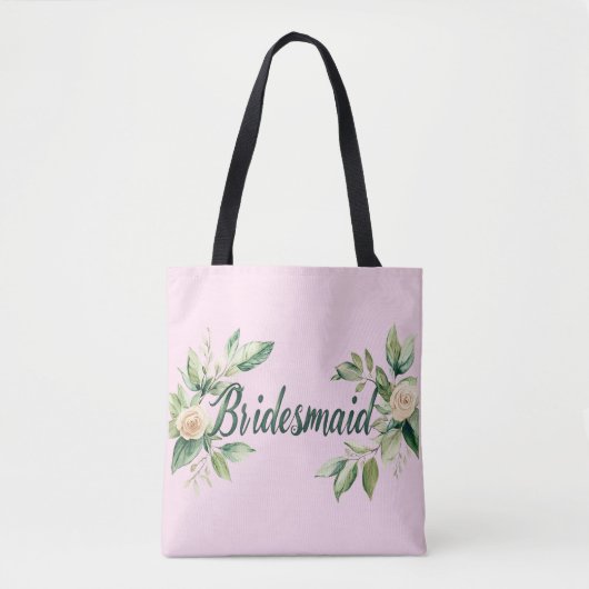 Bridesmaid Green Leaf Garden Accent Tasche (Vorderseite)
