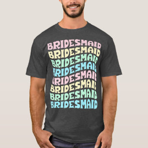 Bridesmaid I Do Crew Retro Junggeselinnen-Abschied T-Shirt