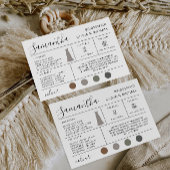 Bridesmaid Information Card, Bridal proposed Card, Einladung
