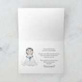 BRIDESMAID INVITATION - VERBREITUNG MIT VERÄNDERN EINLADUNG (Innenseite)