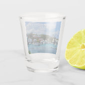 Bridesmaid Island Life Schnapsglas (Rückseite)