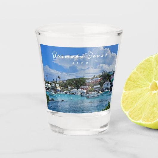 Bridesmaid Island Life Schnapsglas (Vorderseite)