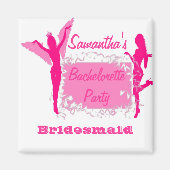 Bridesmaid Junggeselinnen-Abschied Magnet (Vorne)