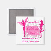 Bridesmaid Junggeselinnen-Abschied Magnet (Vorderseite/Rückseite)