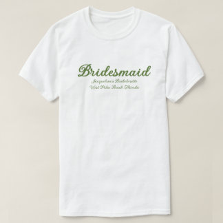 Bridesmaid Junggeselinnen-Abschied Matching T-Shirt