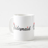 Bridesmaid Kaffeetasse (Vorderseite Links)