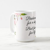 Bridesmaid-Kaffeetasse Kaffeetasse (Vorderseite Links)