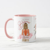 Bridesmaid Karikatur Vorschlag Danke, Custom Tasse (Links)